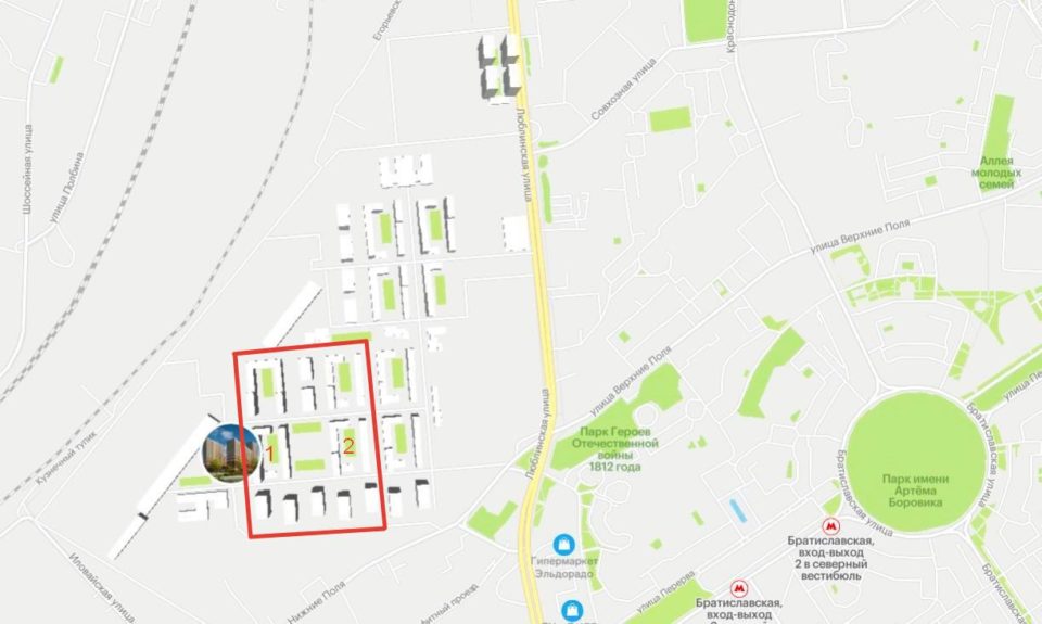 жк люблинский парк, люблинский парк пик